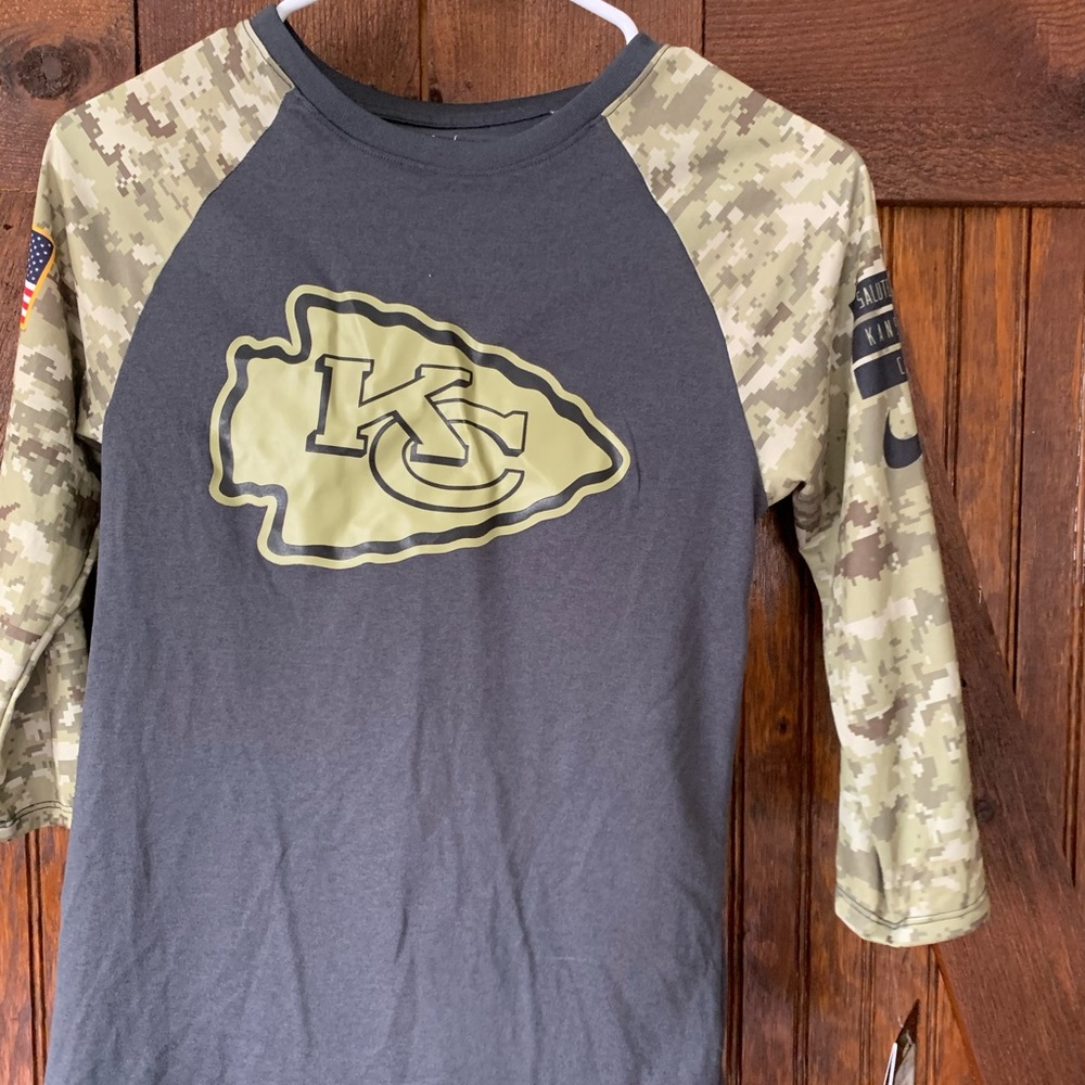 KC Chiefs Salute to Service Shirt